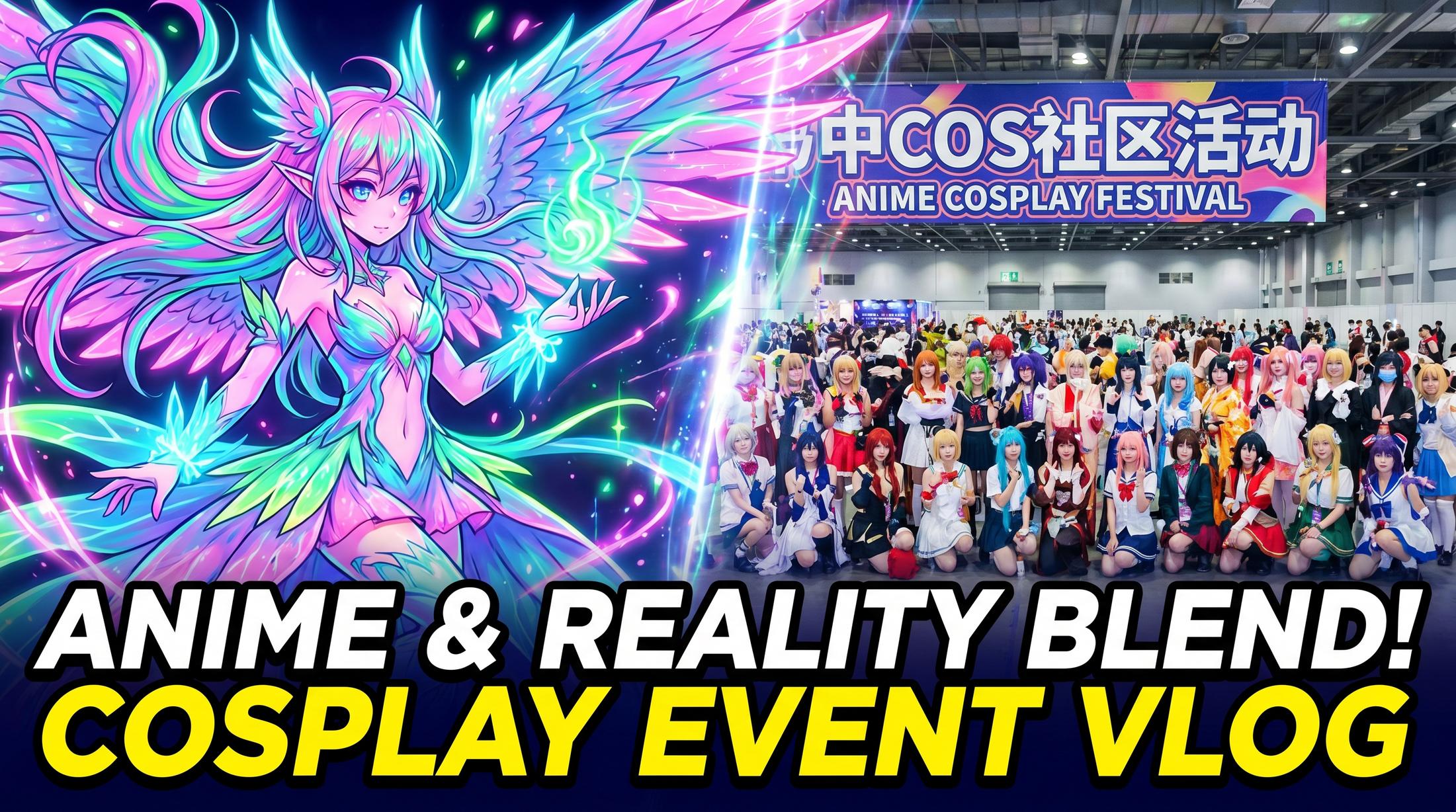 人瘦奶大二次元：漫展Cosplay活动合影
